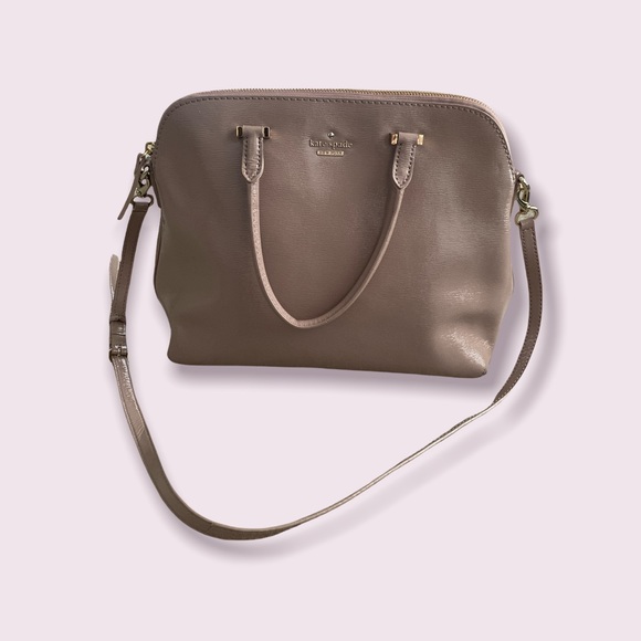 Kate Spade Margot Cedar Street Rose Patent Leather Satchel Convertible Crossbody - Picture 2 of 4